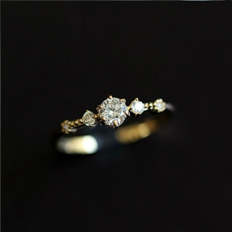 Simple And Creative Diamond Ring For Women