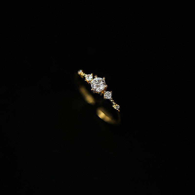 Simple And Creative Diamond Ring For Women